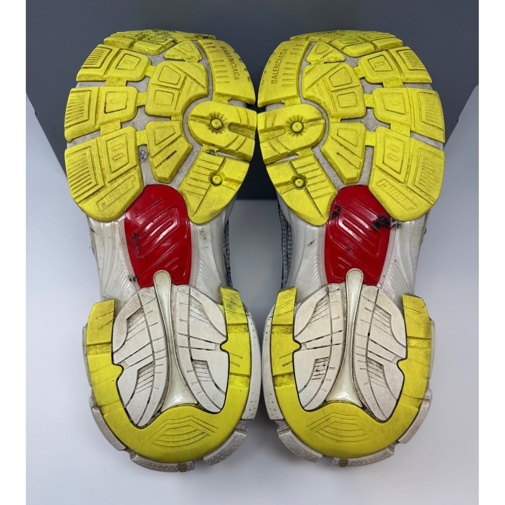 Balenciaga Runner Sneaker Red/Yellow Size 11 US 44 EU - Picture 6 of 10